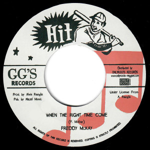 Freddy Mckay - When The Right Time Come - Version * New 7" Vinyl
