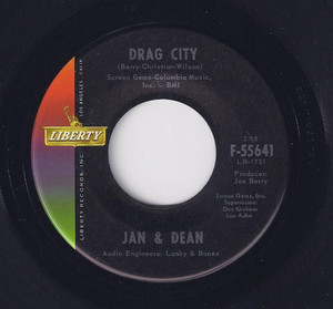 Jan & Dean - Drag City * Used 7" Vinyl