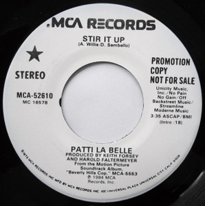 Patti La Belle - Stir It Up * with sleeve * Used 7" Vinyl