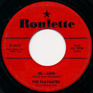 The Playmates ?– Jo-Ann * Used 7" Vinyl