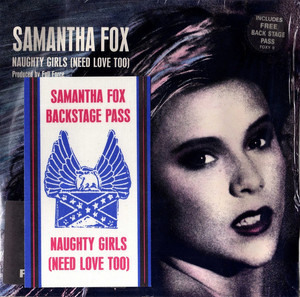 Samantha Fox - Naughty Girls * Used 7" Vinyl