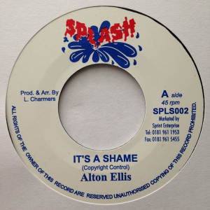 Alton Ellis - It'S A Shame - Dub Of Shame * New 7" Vinyl