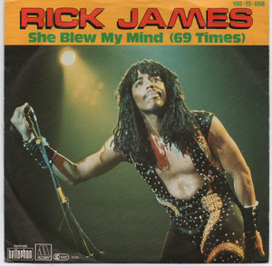 Rick James - She Blew My Mind * Used 7" Vinyl