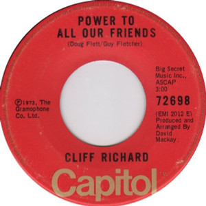 Cliff Richard - Come Back Billie * Used 7" Vinyl