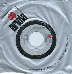 Virus - Un Amor Inhabitado * Used 7" Vinyl