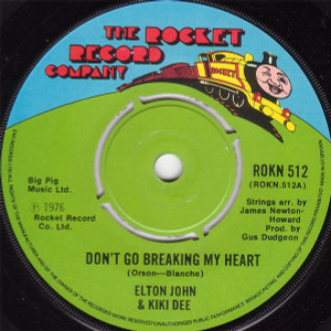Elton John - Don´T Go Breaking My Heart * Used 7" Vinyl