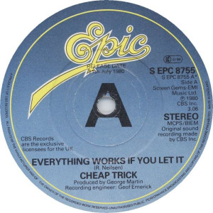 Cheap Trick - Tonight It´S You * Used 7" Vinyl