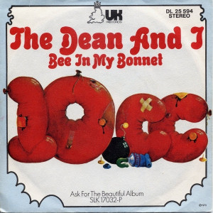 10Cc - The Dean & I * Uk Press * Used 7" Vinyl