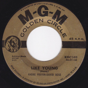David Rose - Like Young * Used 7" Vinyl