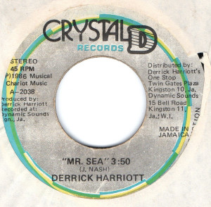 Derrick Harriott - Mr. Sea * Used 7" Vinyl