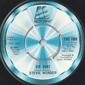 Stevie Wonder - Sir Duke * Used 7" Vinyl