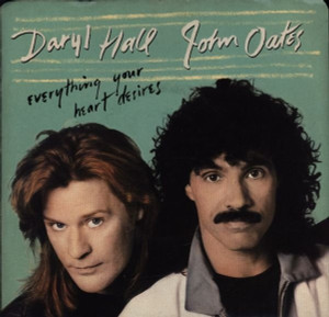 Darryl Hall - John Oates - Everything In Your Heart * Used 7" Vinyl