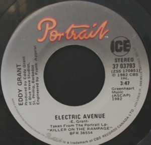 Eddy Grant - Time Warp - Electric Avenue * Used 7" Vinyl