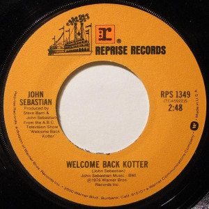 John Sebastian - Welcome Back * Used 7" Vinyl