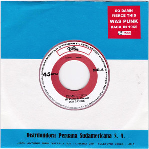 Los Saicos - Demolicion! * New 7" Vinyl
