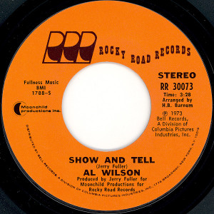 Al Wilson - Show And Tell * Used 7" Vinyl