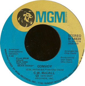C.W. Mccall - Convoy * Used 7" Vinyl