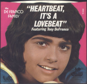 The Defranco Family - Heartbeat - It'S A Lovebeat * Used 7" Vinyl