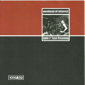 Weekend Nachos - Lack Of Interest Split * New 7" Vinyl