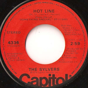 The Sylvers - Hot Line * Used 7" Vinyl