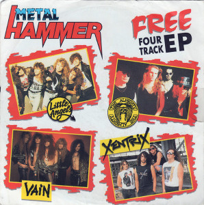 Metal Hammer - Little Angels - Vain - Xentrix .. * Used 7" Vinyl