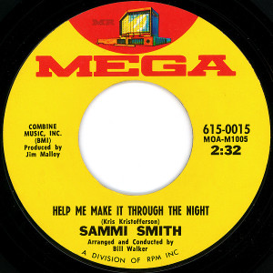 Sammi Smith ?– Help Me Make It Through The Night - When Michael * Used 7" Vinyl