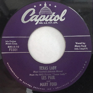 Les Paul And Mary Ford - Johnny * Used 7" Vinyl