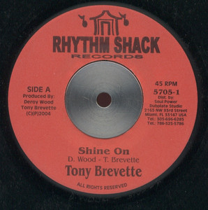 Tony Brevette - Shine On * New 7" Vinyl
