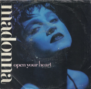Madonna - Open Your - White Heat * Used 7" Vinyl