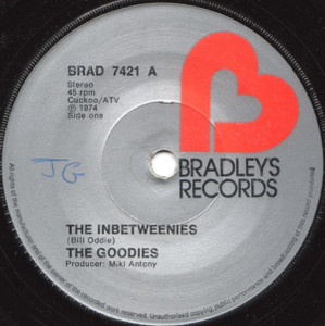 The Goodies – The Inbetweenies  7" Vinyl
