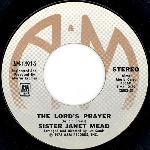 Sister Janet Mead The Lords Prayer * Used 7" Vinyl