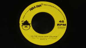 Peter Pan - On The Good Ship *Used 7" Vinyl