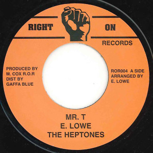 Heptones - Mr. T * Used 7" Vinyl