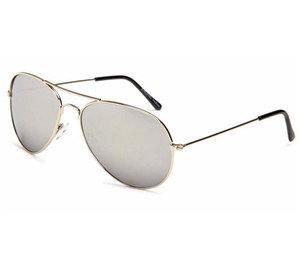 Classic Mirrored Aviator Sunglasses