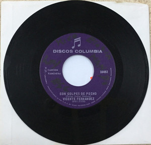 Vicente Fernandez - Con Golpes De Pecho * Used 7" Vinyl
