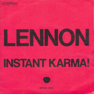 John Ono Lennon - Instant Karma * Used 7" Vinyl