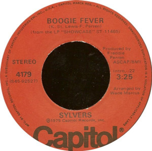 Sylvers - Boogie Fever * Used 7" Vinyl