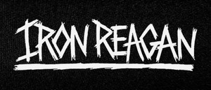 Iron Reagan - Logo 7x3" Printed Patch