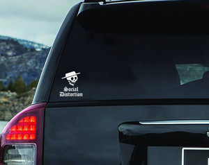 Social Distortion  6x5" Vinyl Cut Sticker