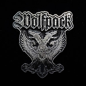 Wolfpack - Wolves 2x2" Metal Badge Pin