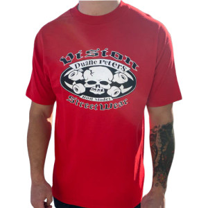 Vision Streetwear- DP Role Model Mens Red T-Shirt