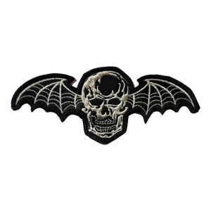 Avenged Sevenfold - Skull Winged Logo 5x2" Embroidered Patch