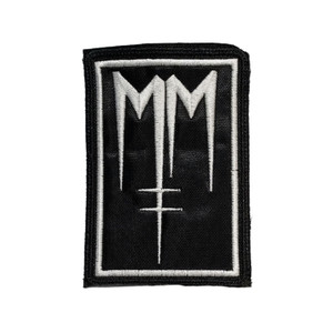 Marilyn Manson - Logo 4x2.7" Embroidered Patch