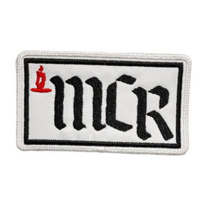 My Chemical Romance - Candle Logo 4x2.2" Embroidered Patch