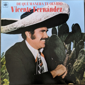 Vicente Fernandez - De Que Manera Te Olv Lp * New