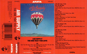Air Supply - The One That You Love Vg+/Vg+ Tape *Used
