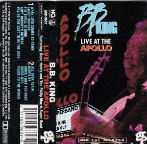 B.B. King  - Live At The Apollo V Vg+/Vg+ Tape *Used