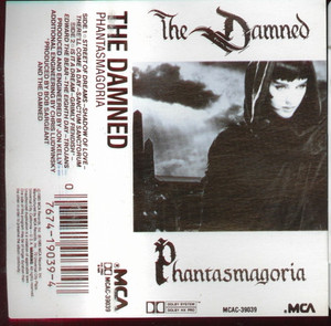 The Damned - Phantasmagoria Vg+/Vg+ Original Press Tape *Used