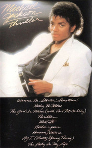Michael Jackson  - Thriller  Vg+/Vg+| Tape *Used