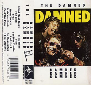 The Damned - Damned Damned Damned 1989 Vg+/Vg+ Tape *Used
